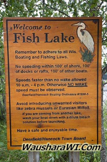 Fish Lake Wisconsin Fish Lake Wisconsin