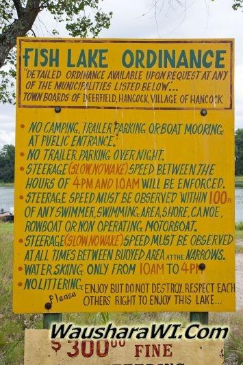 Lake Ordinance  Lake Ordinance