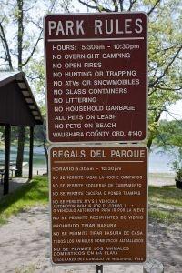 Marl Lake County Park Rules