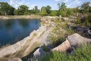 Wisconsin Rock Diving Lake