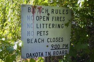 Waushara County Wisconsin Beach Rules