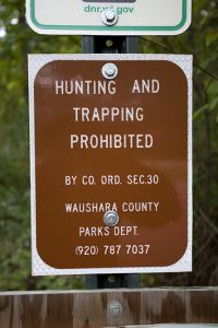 Hunting and Trapping Prohibited Hunting and Trapping Prohibited