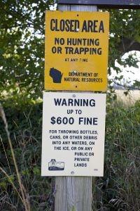 No Hunting or Trapping