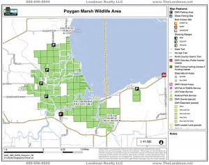 Poygan Wildlife Area Map