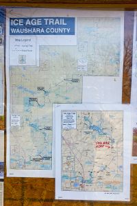 Waushara County Ice Age Trail Map