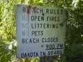Waushara County Wisconsin Beach Rules